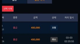 블랙핑크 당첨금은 먹튀 하면서 추가 롤링만 자꾸 요구하네요.